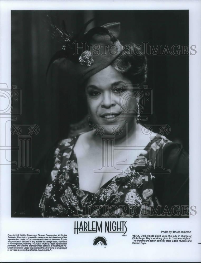 1990 Press Photo Della Reese stars in Harlem Nights - cvp08790 - Historic Images