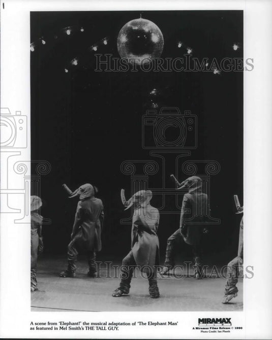 1990 Press Photo Scene from Musical Elephant - cvp11368 - Historic Images