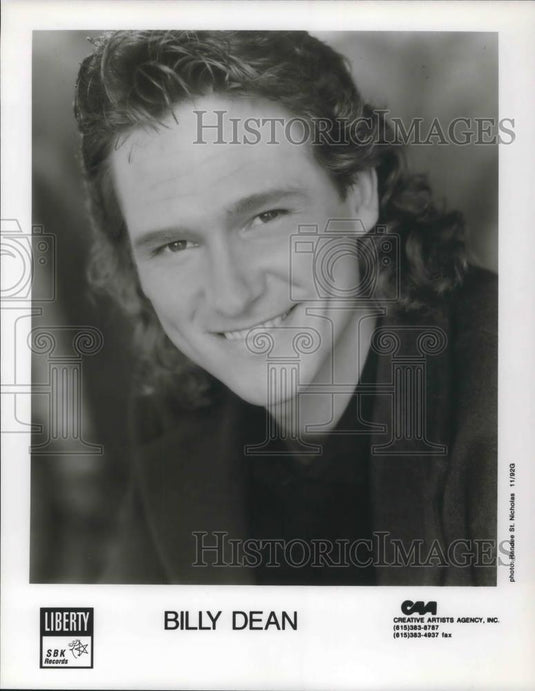 1983 Press Photo Billy Dean - cvp06358 - Historic Images