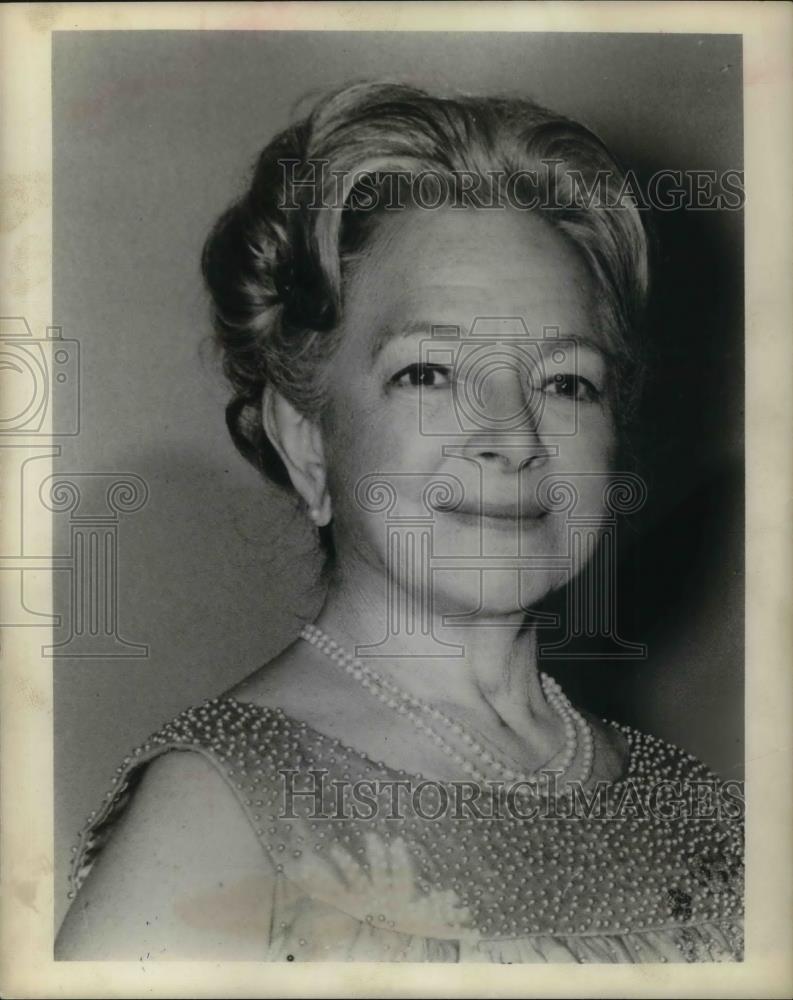 1968 Press Photo Helen Hayes American Actress First Lady of American Theater - Historic Images