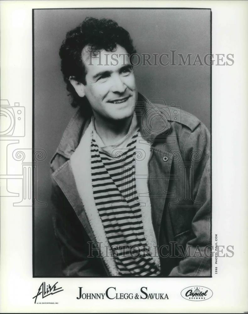 1991 Press Photo Johnny Clegg Afro-Pop Musician Singer Savuka Band - cvp02469 - Historic Images