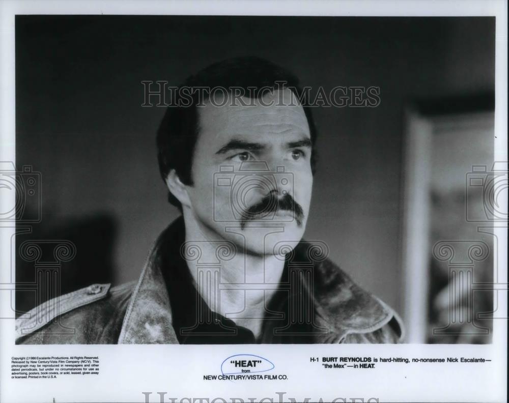 1988 Press Photo Burt Reynolds in Heat - cvp15182 - Historic Images