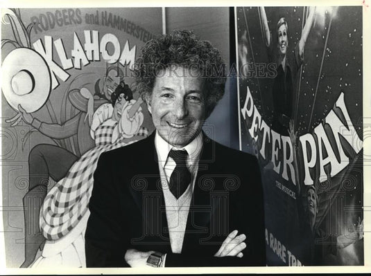 1980 Press Photo Zev Bufman Producer West Side Story and Brigadoon Broadway NY - Historic Images