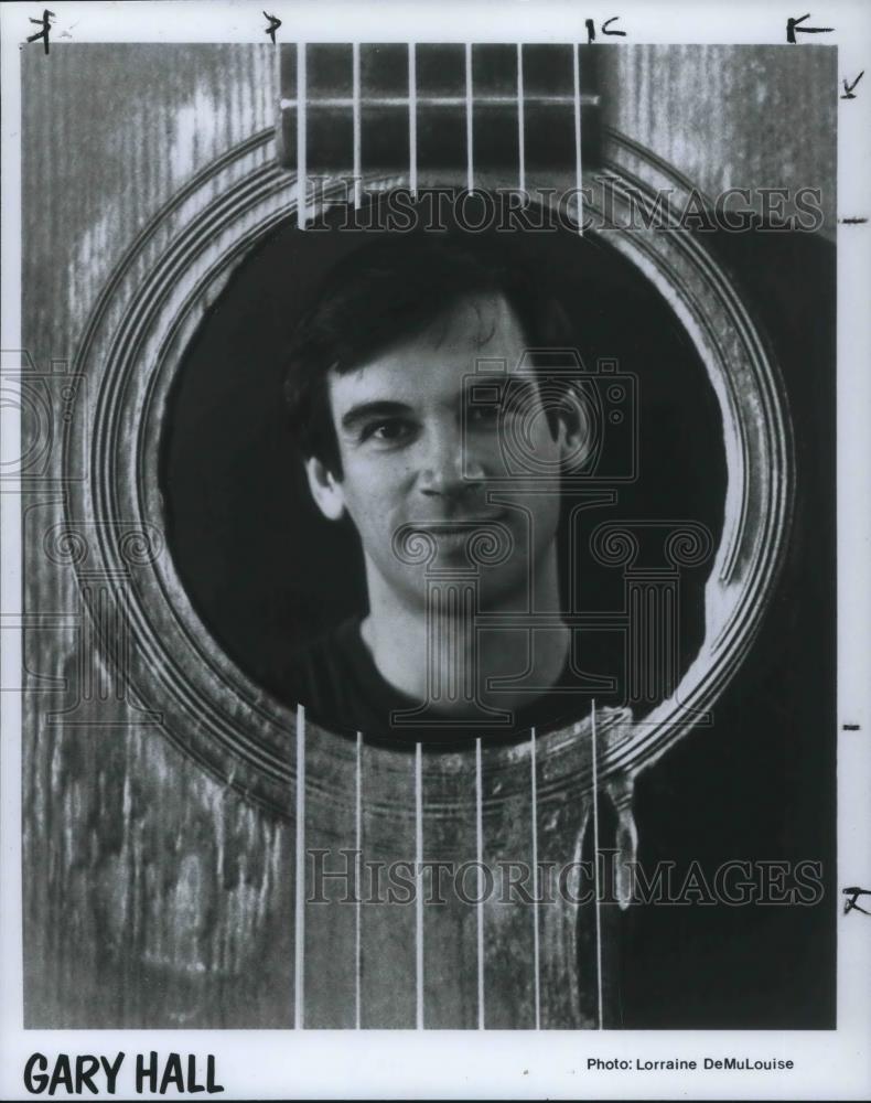 1988 Press Photo Gary Hall Musician - cvp17286 - Historic Images