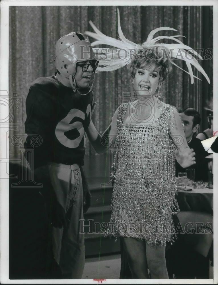 1968 Press Photo Jerry Lewis Comedian and Anne Baxter Actress - Historic Images