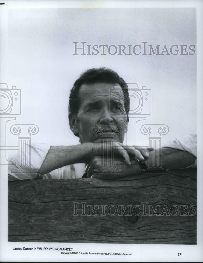 1986 Press Photo James Garner stars in Murphy's Romance - cvp12240 - Historic Images