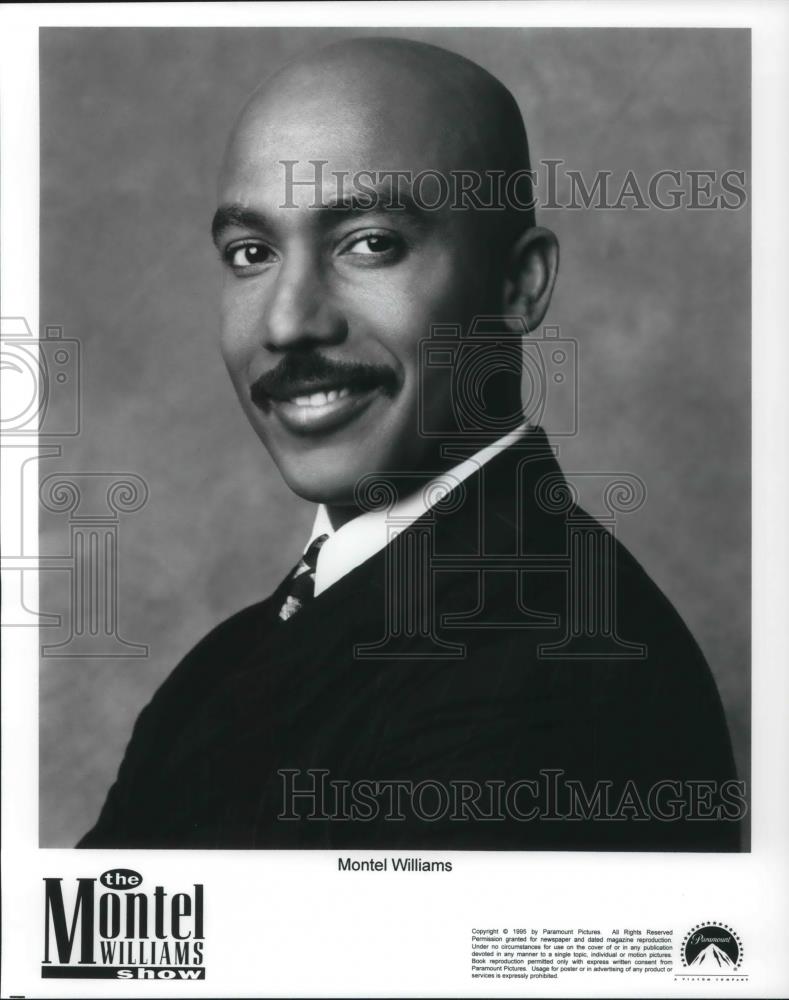 1995 Press Photo Montel Williams - cvp19502 - Historic Images