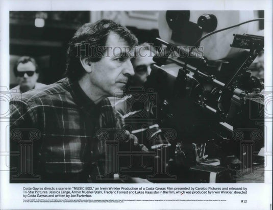 1989 Press Photo Costa-Gavra Director of Music Box - cvp02731 - Historic Images