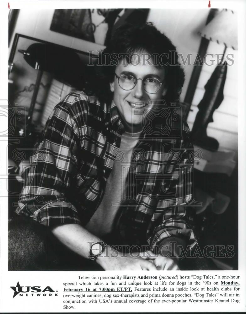 1998 Press Photo Harry Anderson on Dog Tales - cvp08432 - Historic Images