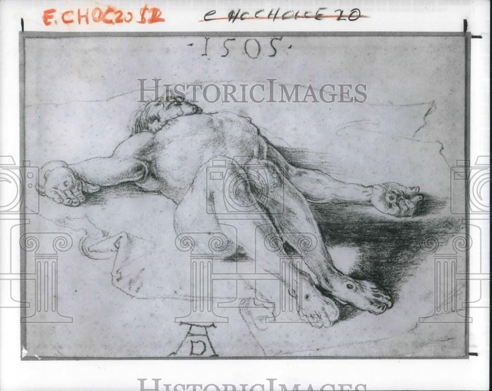 1991 Press Photo The Dead Christ by Albrecht Durer of Germany - cvp02906 - Historic Images