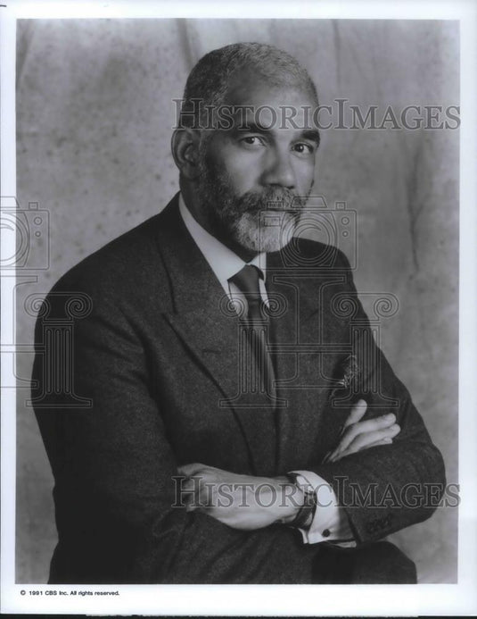 1991 Press Photo ED Bradley Street Stories - cvp11435 - Historic Images