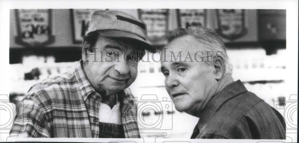 1998 Press Photo Walter Matthau and Jack Lemmon in Grumpier Old Men - cvp08939 - Historic Images