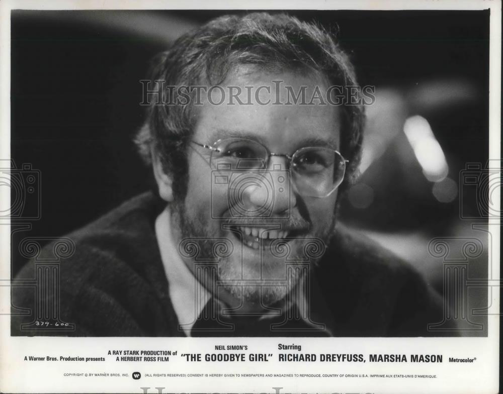 1977 Press Photo Richard Dreyfuss in The Goodbye Girl - cvp06725 - Historic Images