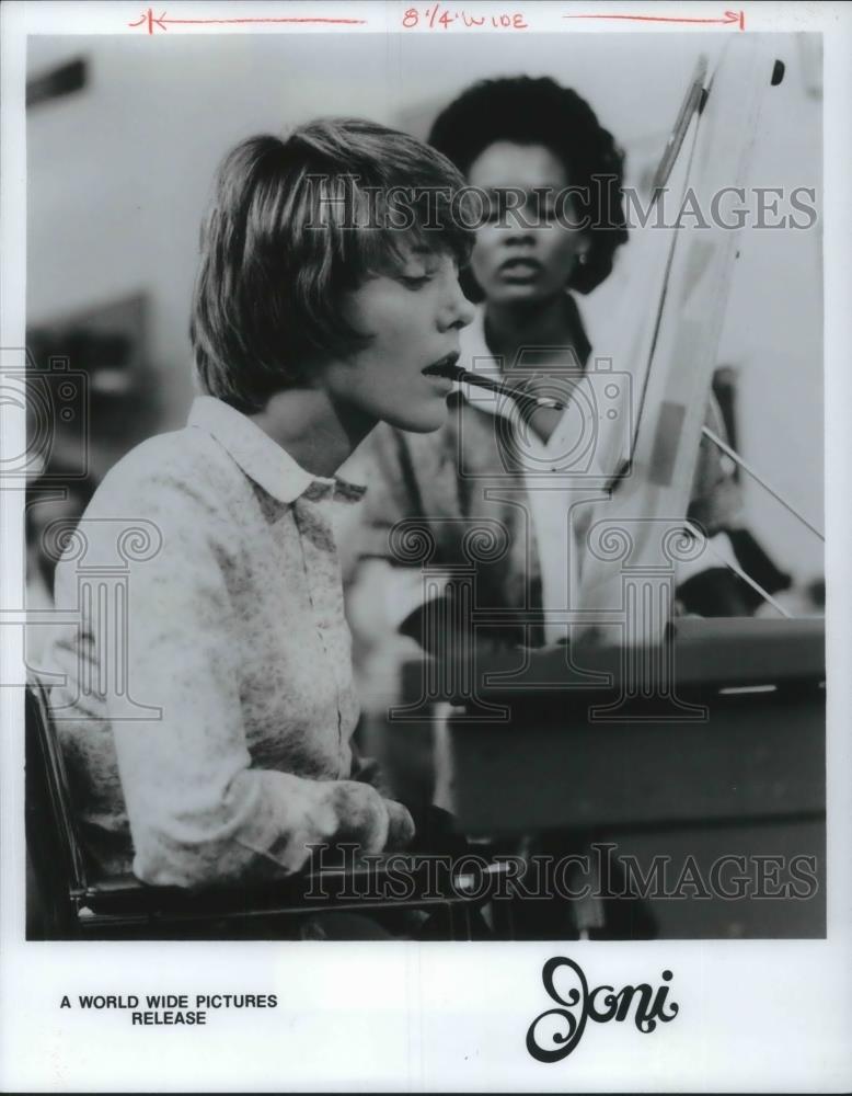 1981 Press Photo Joni Eareckson and Cloyce Morrow in Joni - cvp05423 - Historic Images