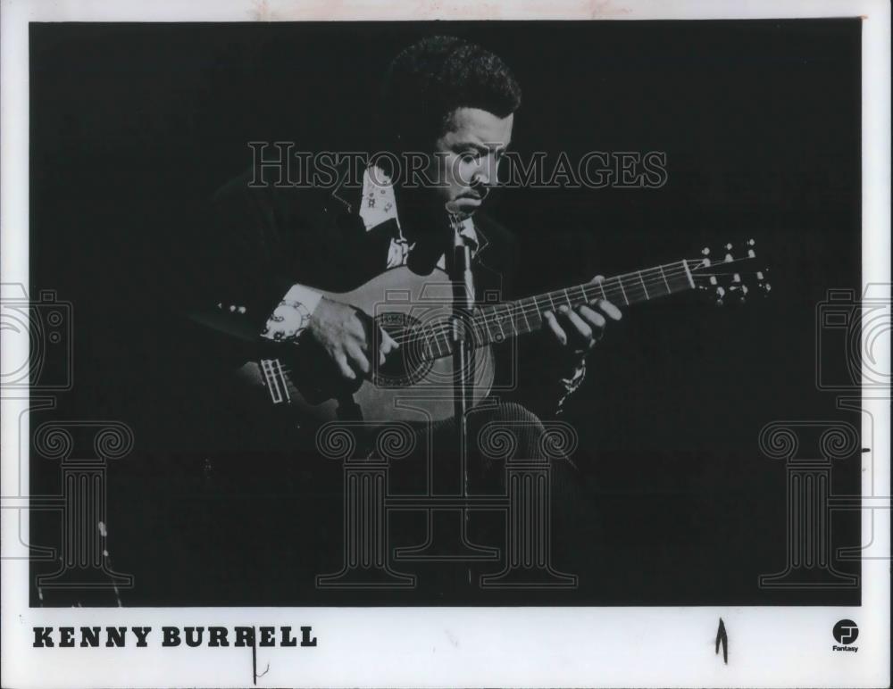1979 Press Photo Kenny Burrell Jazz Guitarist Singer - cvp02098 - Historic Images