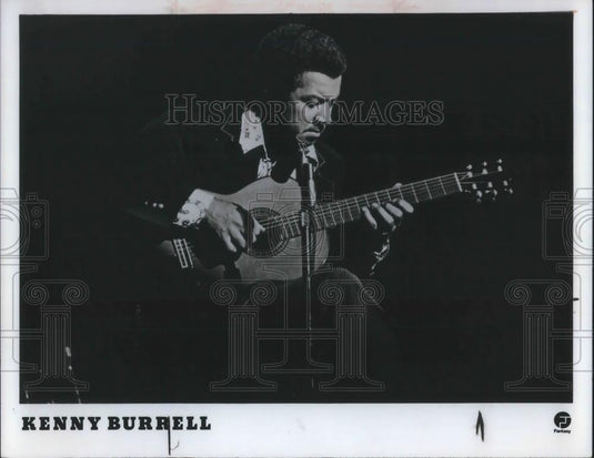 1979 Press Photo Kenny Burrell Jazz Guitarist Singer - cvp02098 - Historic Images