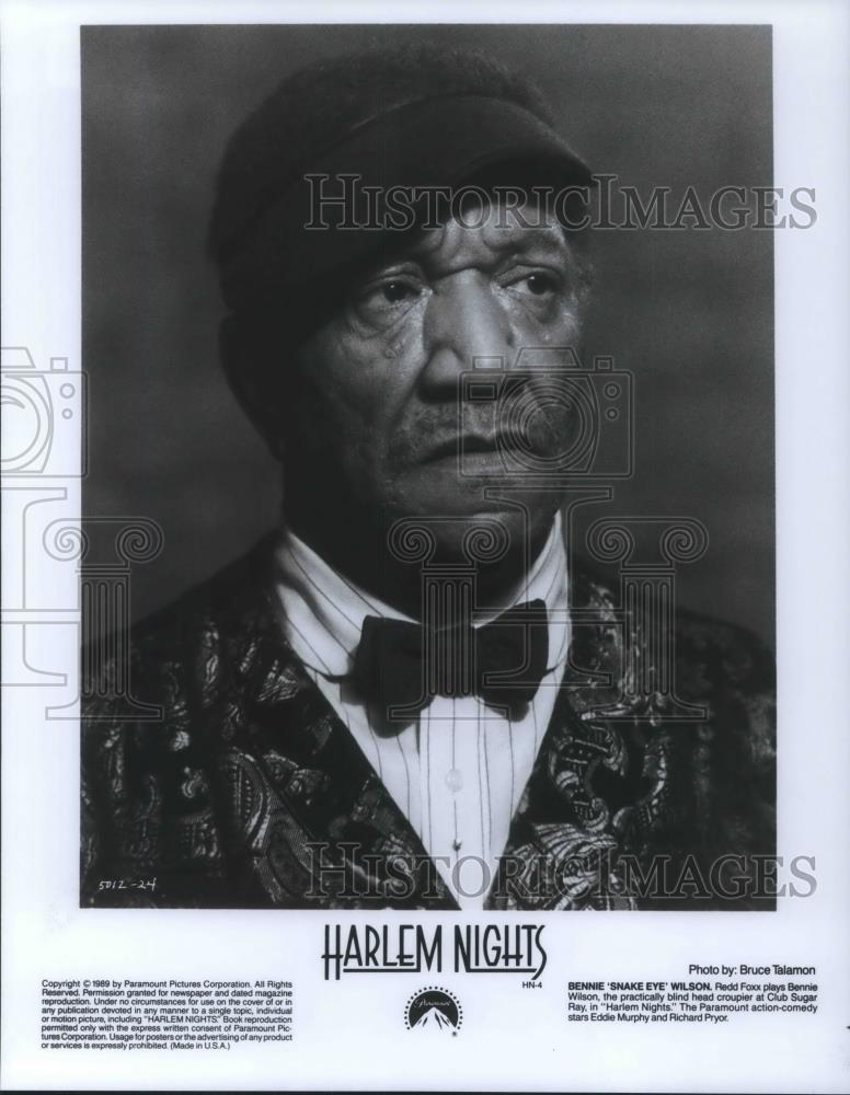 1990 Press Photo Redd Foxx stars in Harlem Nights - cvp08793 - Historic Images