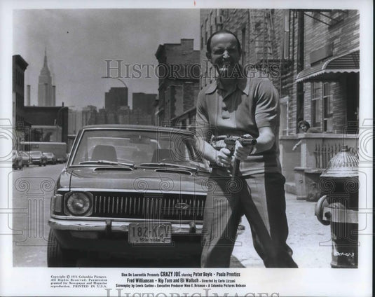 1974 Press Photo Peter Boyle in Crazy Joe - cvp03597 - Historic Images