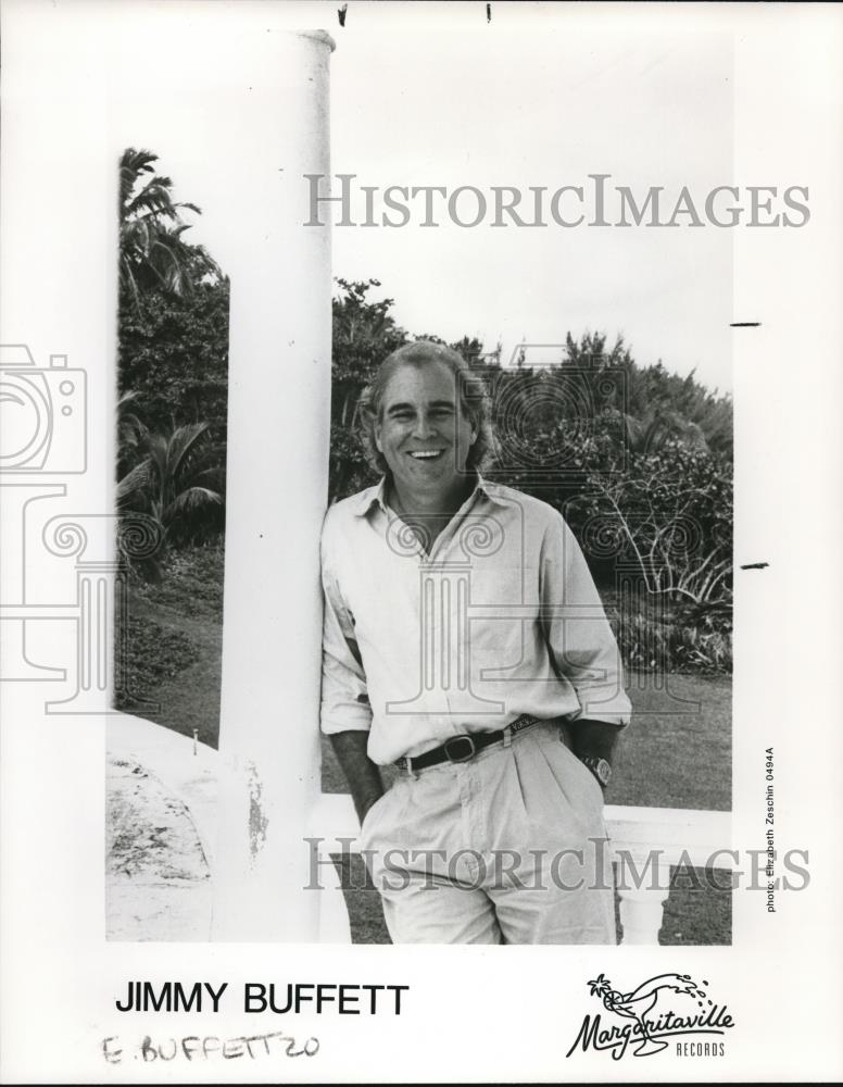 1994 Press Photo Jimmy Buffett Singer Songwriter Producer Actor Author - Historic Images