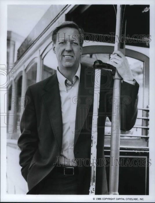 1986 Press Photo David Hartman in There's Gotta Be a Better Way - cvp16507 - Historic Images