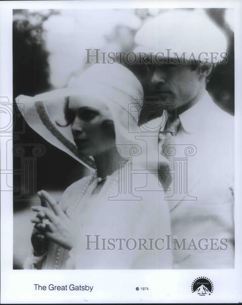 1974 Press Photo Mia Farrow & Robert Redord in The Great Gatsby - cvp11011 - Historic Images