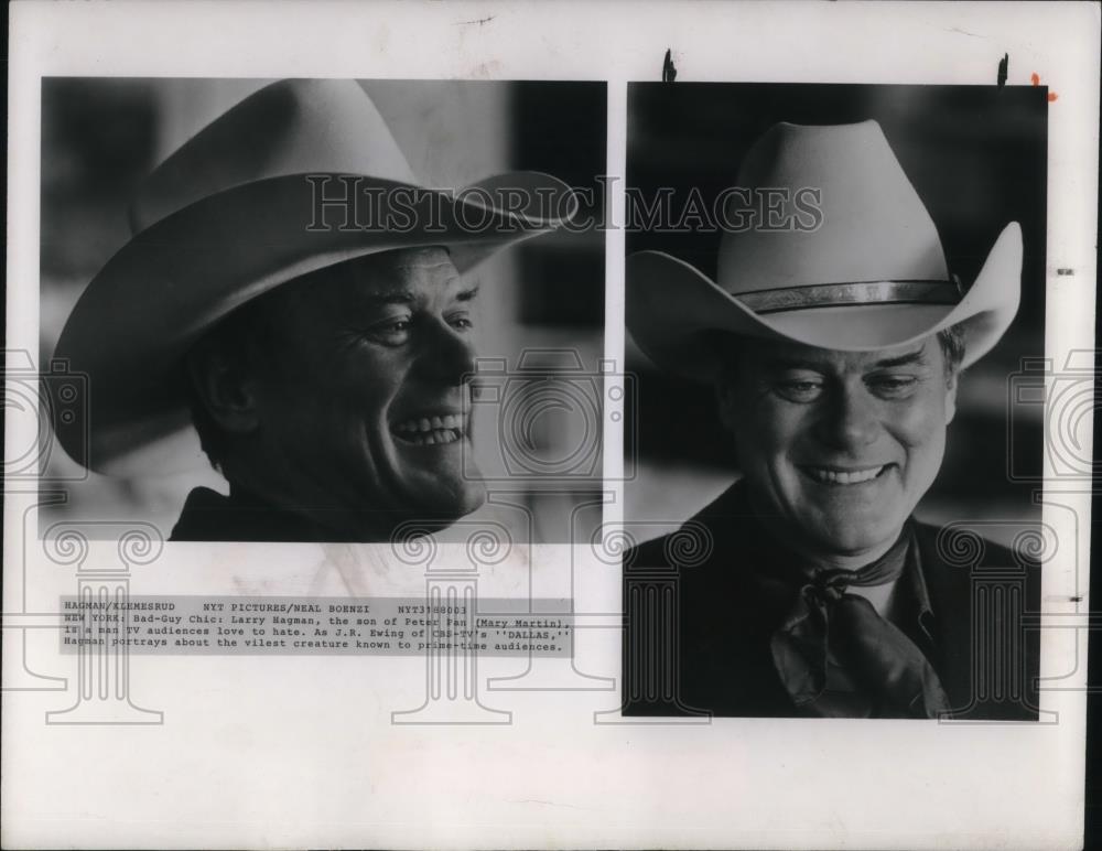 1980 Press Photo Larry Hagman in Dallas - cvp16849 - Historic Images