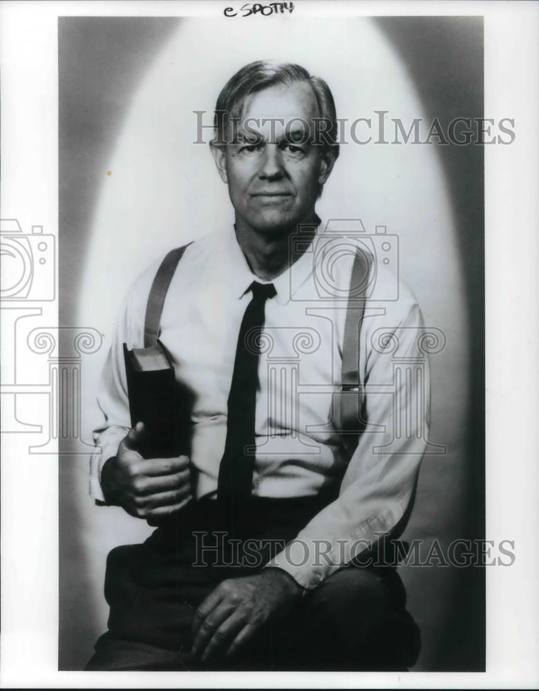 1993 Press Photo Mike Farrell As Clarence Darrow - cvp12571 - Historic Images