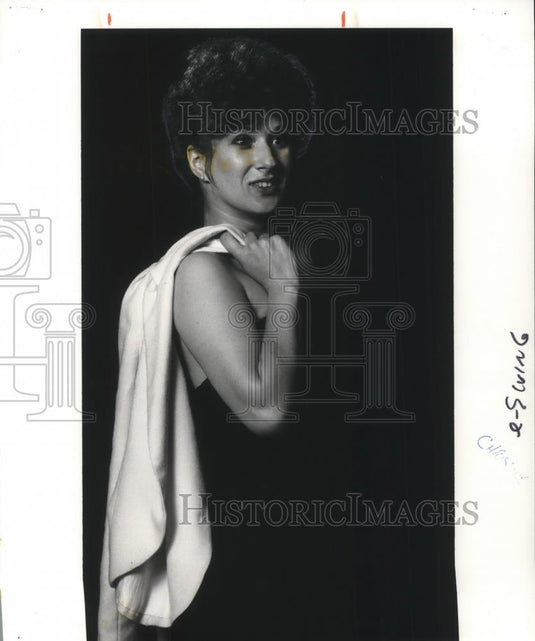1981 Press Photo Donna Christe in Swing Street - cvp06989 - Historic Images