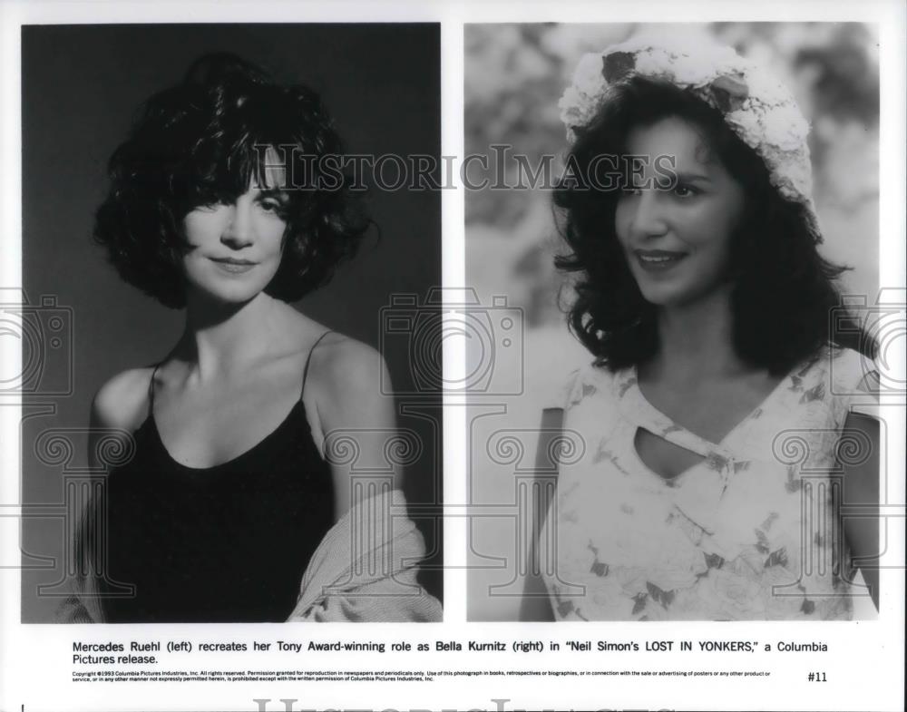 1993 Press Photo Bella Kurnitz and Mercedes Ruehl in Lost in Yonkers - cvp18517 - Historic Images