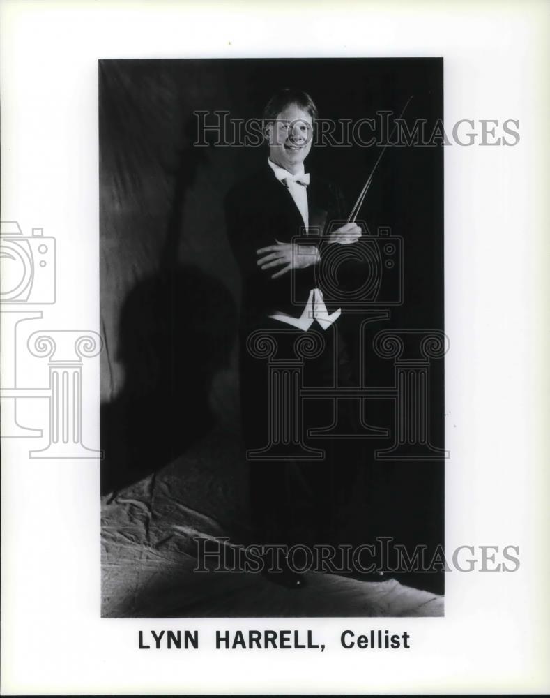1989 Press Photo Lynn Harrell Cellist - cvp17050 - Historic Images