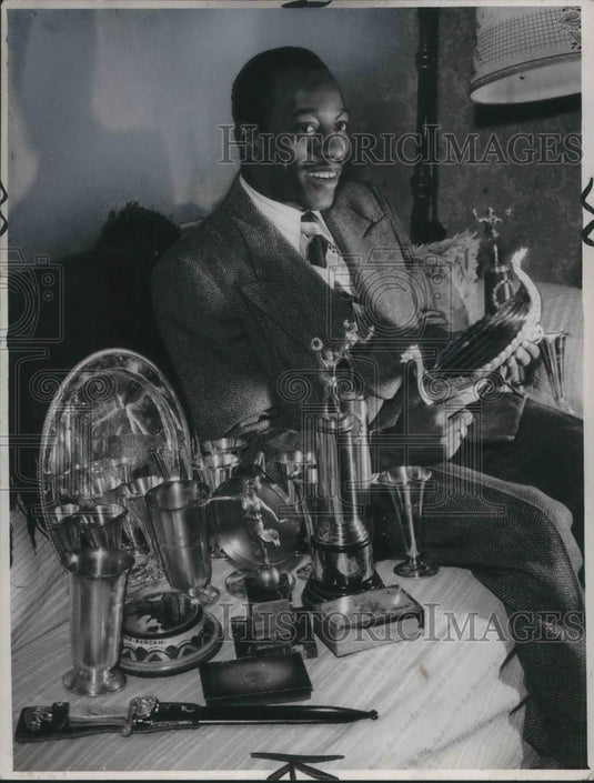 1948 Press Photo Harrison Dillard College Track Star - cvp03263 - Historic Images