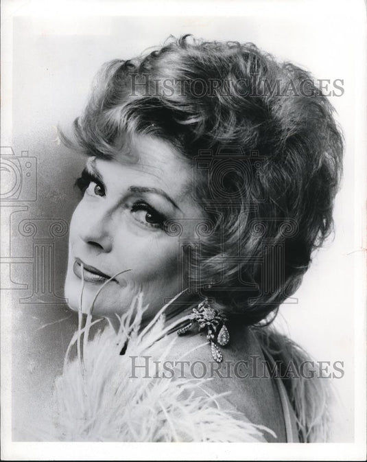 1971 Press Photo Vivian Blaine in Company - cvp00609 - Historic Images