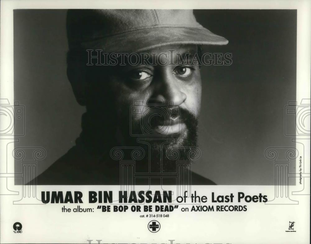 1993 Press Photo Umar Bin Hassan of Last Poets - cvp16243 - Historic Images