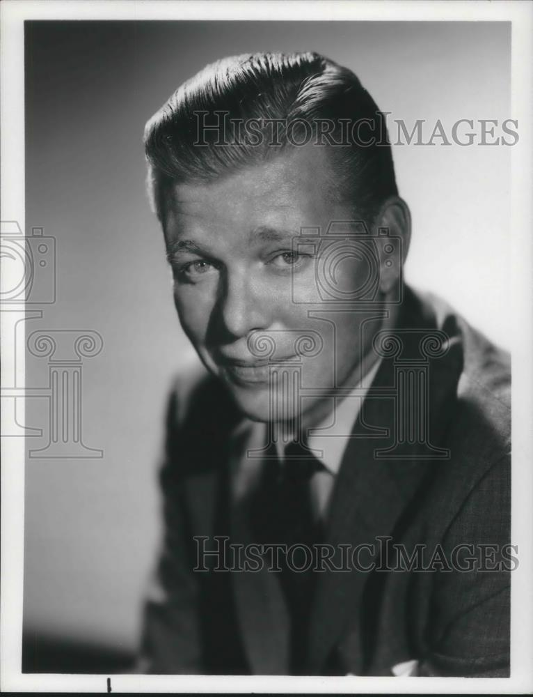 Press Photo Jack Lescoulie Actor Sound Department Writer - cvp11301 - Historic Images