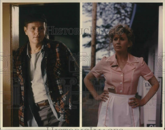 1996 Press Photo Kate Nelligan & Michael Moriatry in Calm at Sunset - cvp09005 - Historic Images