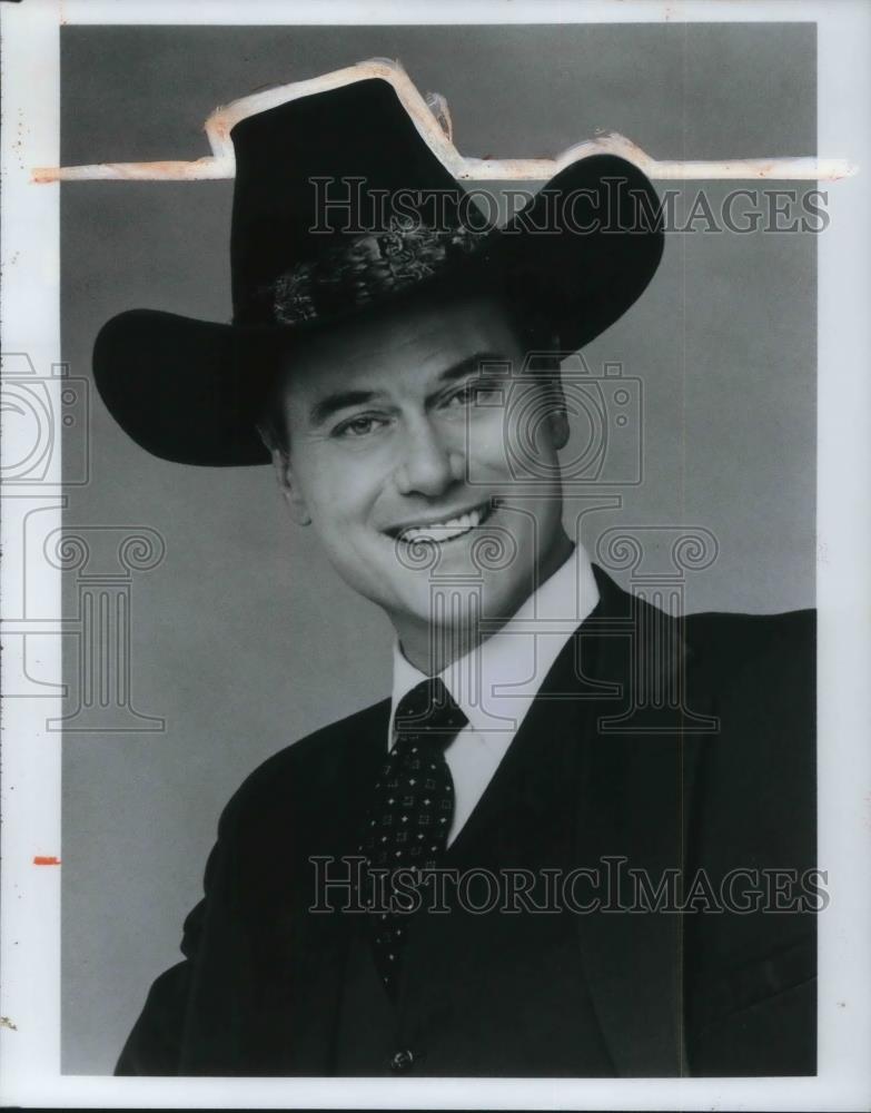 1980 Press Photo Larry Hagman American Actor star of Dallas TV Series - Historic Images