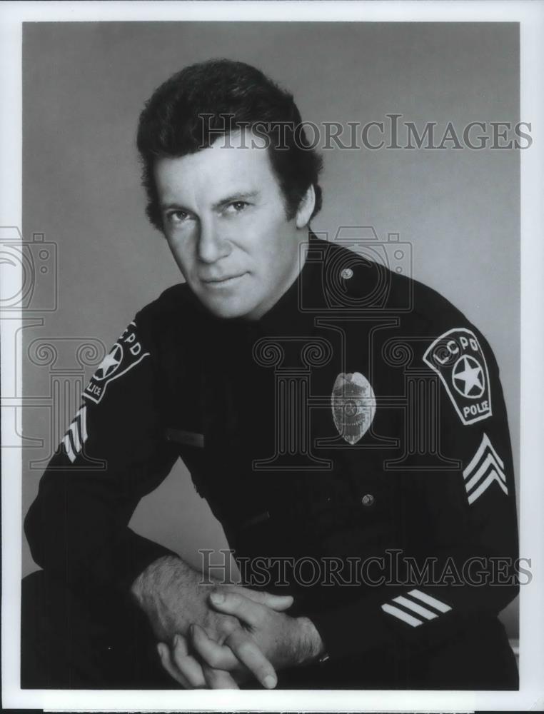 1982 Press Photo William Shatner in TJ Hooker - cvp10853 - Historic Images