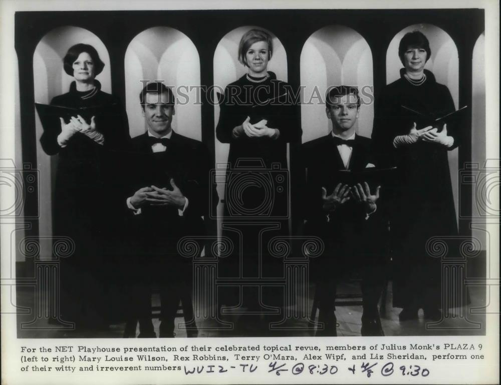 1962 Press Photo Julius Monk's Plaza 9 - Historic Images