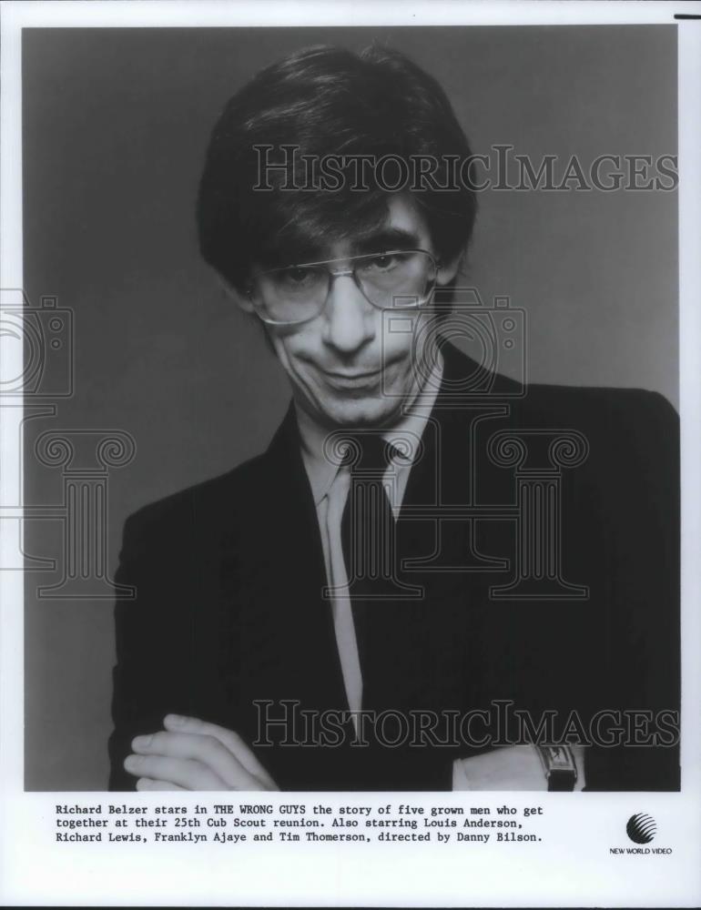 1988 Press Photo Richard Belzer in The Wrong Guys - cvp05338 - Historic Images