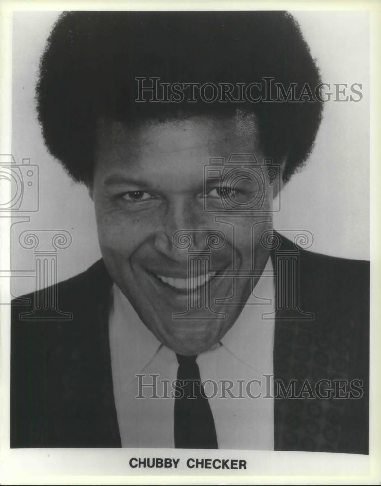 1988 Press Photo Chubby Checker - cvp07107 - Historic Images