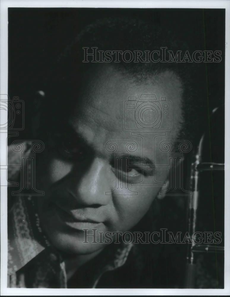 1984 Press Photo Harold Betters Jazz Trombone Player - cvp02584 - Historic Images
