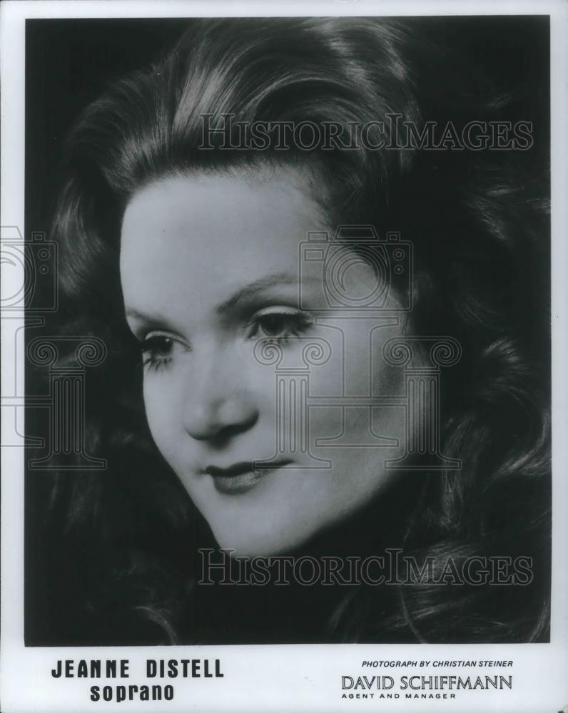 1977 Press Photo Jeanne Distell Operatic Soprano Opera Singer - cvp031 ...