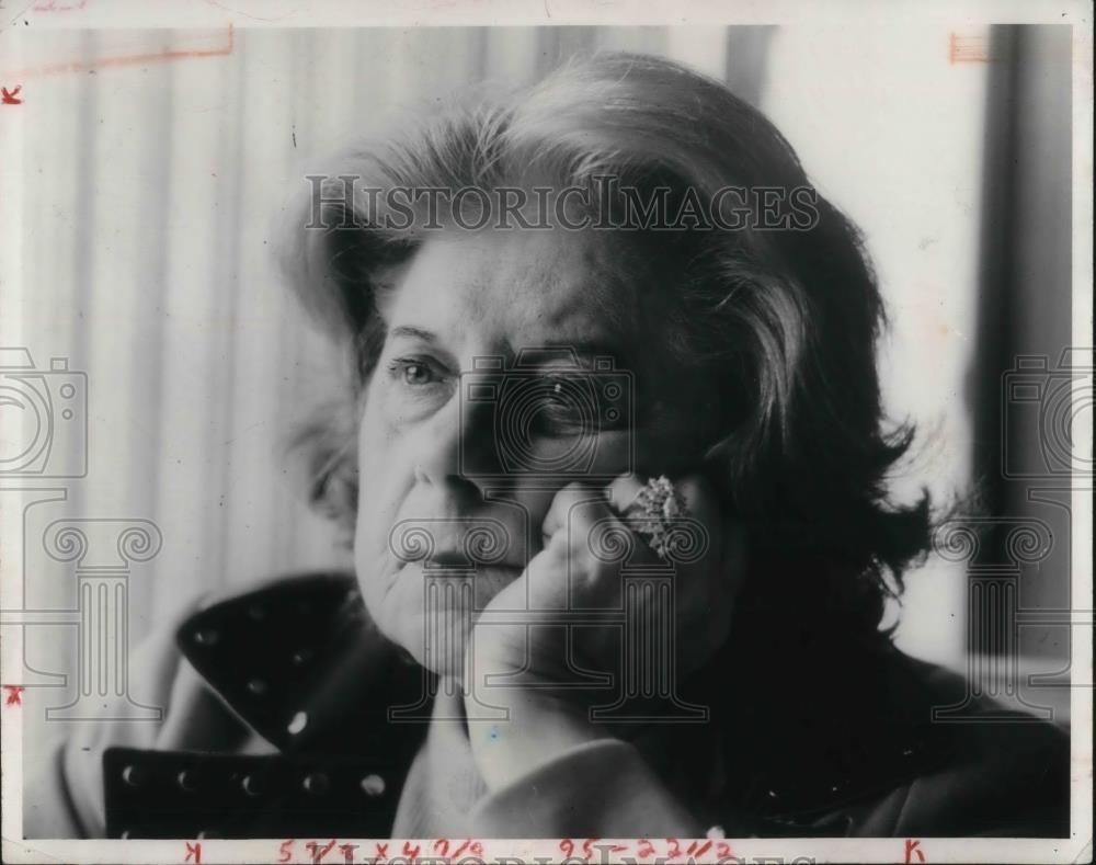 1976 Press Photo Dorothy Fuldheim - cvp15833 - Historic Images