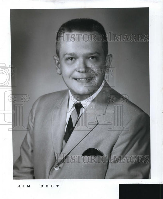 1968 Press Photo Jimmy Belt Cleveland Pianist - cvp00804 - Historic Images