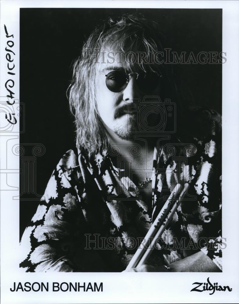 1993 Press Photo Jason Bonham Rock Musician Singer Songwriter - cvp01231 - Historic Images