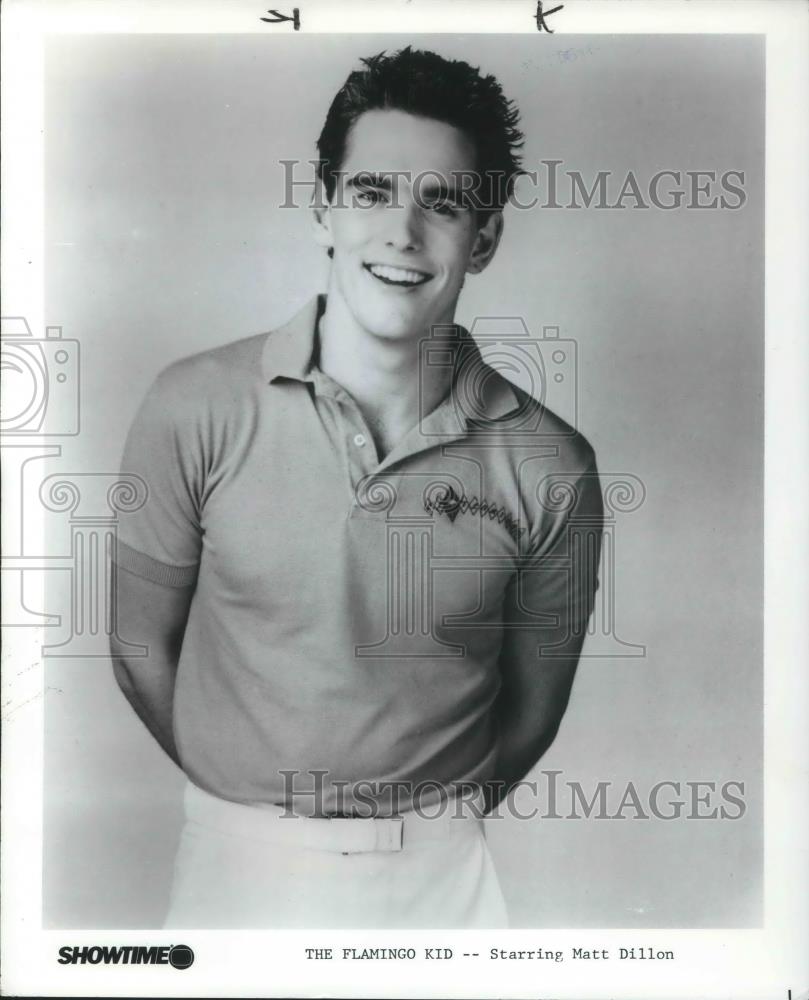 1986 Press Photo Matt Dillon in The Flamingo Kid - cvp03218 - Historic Images