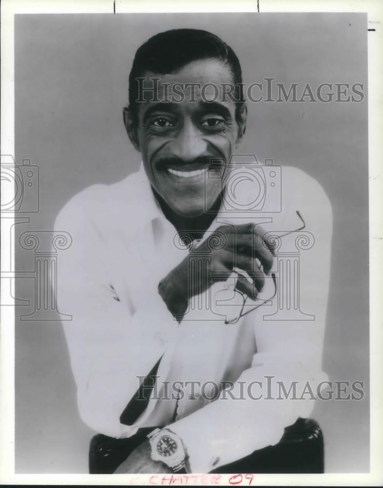 1989 Press Photo Sammy Davis Jr - cvp06441 - Historic Images
