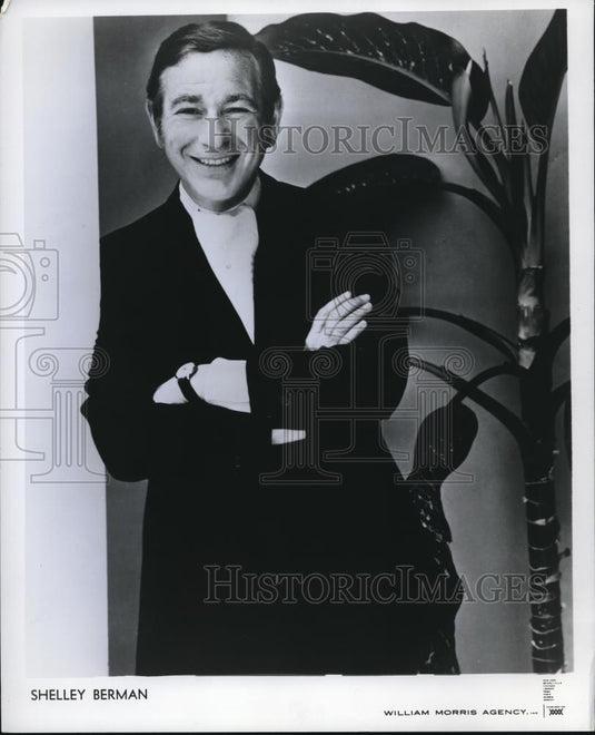 1971 Press Photo Shelley Berman Comedian Actor Writer Poet - cvp00421 - Historic Images