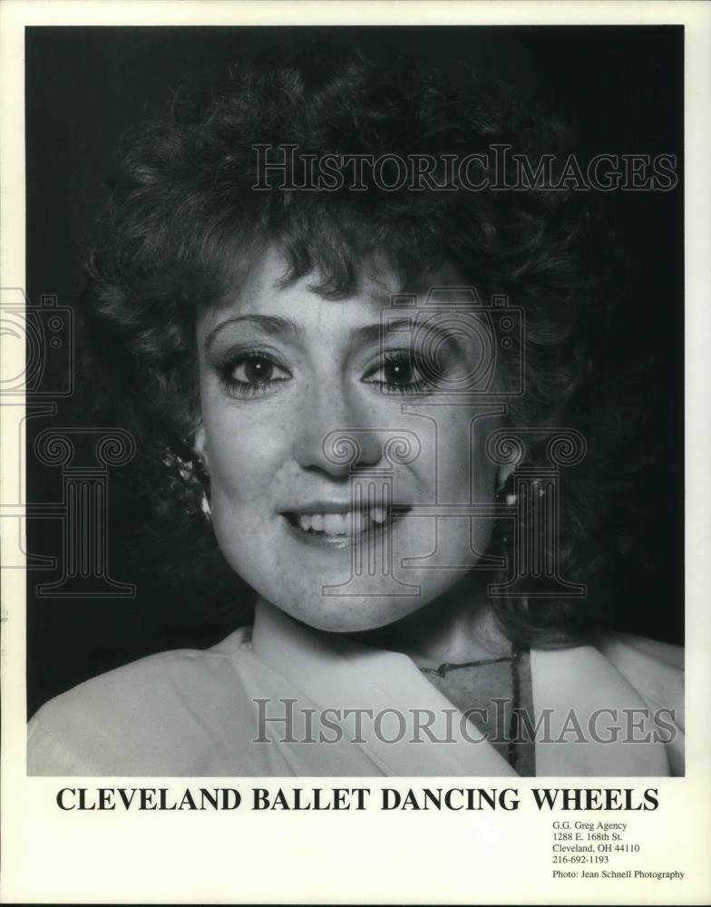 1997 Press Photo Mary Verdi-Fletcher Cleveland Ballet Dancing Wheels Director - Historic Images