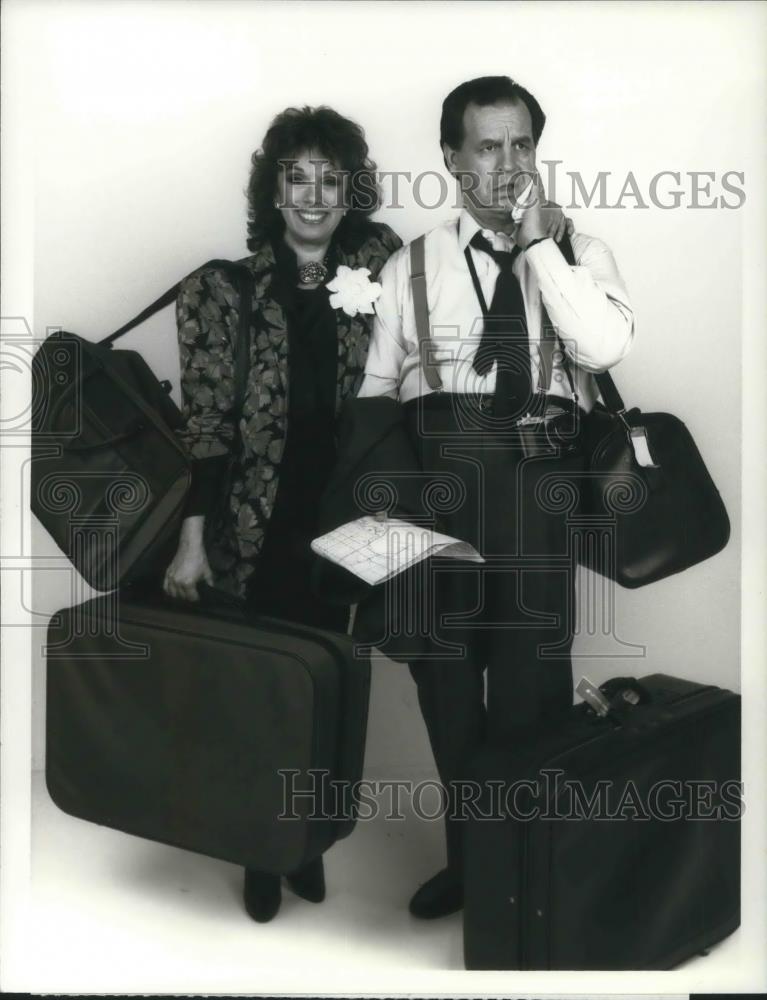 1988 Press Photo Phyllis Newman and Paul Dooley in Coming of Age - cvp09624 - Historic Images